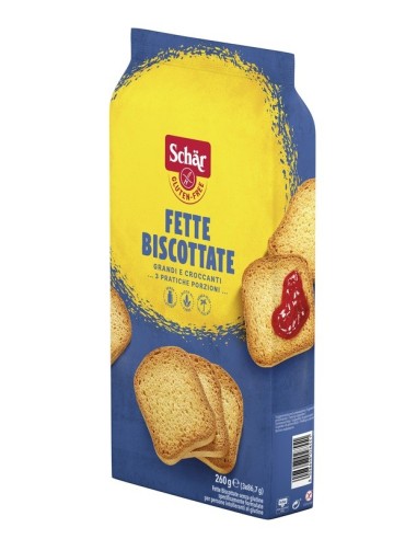 Schar Fette Biscottate 3 Porzioni Da 86,7 G