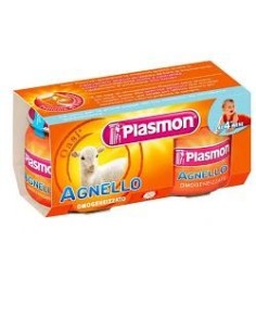 Plasmon Omogeneizzato Agnello 80 G X 2 Pezzi