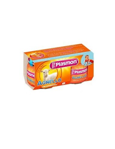 Plasmon Omogeneizzato Agnello 80 G X 2 Pezzi