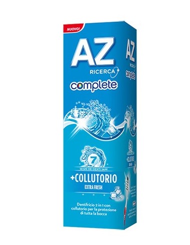 Dentifricio Az Complete Extra Fresh + Collutorio 75 Ml