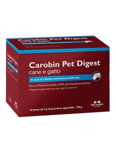 Carobin Pet Digest Granulare 30 Buste Da 5 G