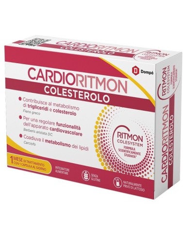 Cardioritmon Colesterolo 30 Capsule