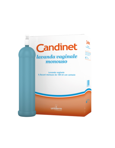 Lavanda Vaginale Candinet 5 Flaconi Monodose 100 Ml