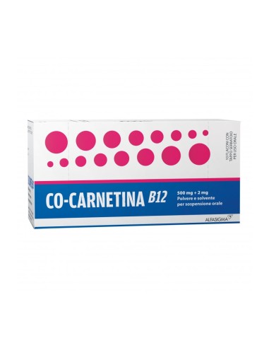 Cocarnetina B12*orale Sosp 10 Flaconcini 10 Ml 500 Mg + 2 Mg