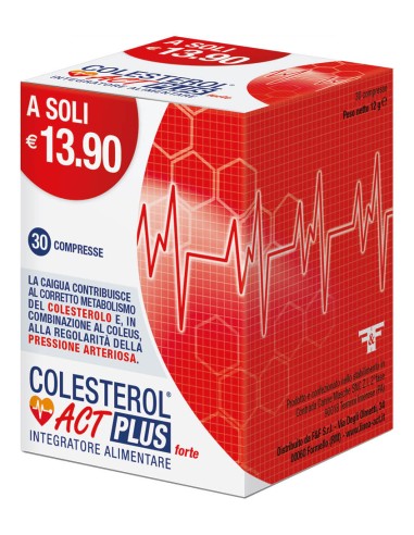 Colesterol Act Plus Forte 30 Compresse