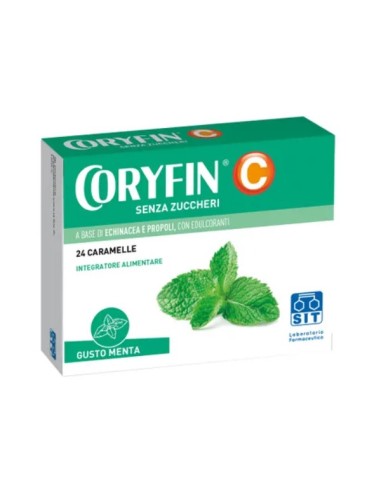 Coryfin C Senza Zucchero Mentolo 48 G