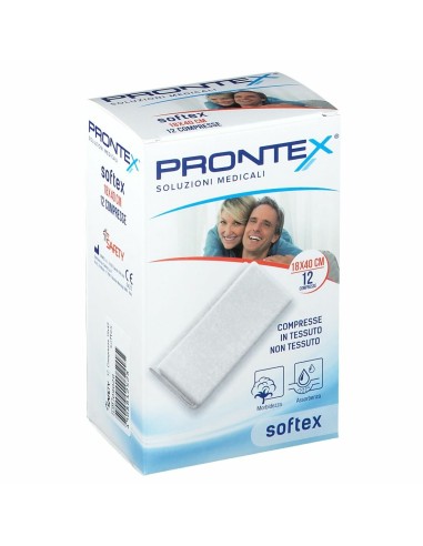 Garza In Tessuto Non Tessuto Prontex Soft 18x40cm 12 Pezzi