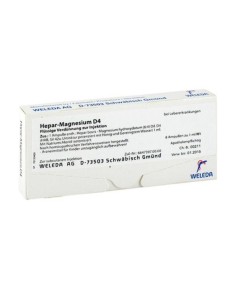 Weleda Hepar Magnesium D4 8 Fiale Da 1 Ml L'una