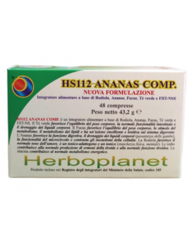 Hs112 Ananas Comp 48 Compresse