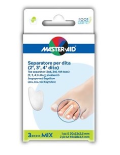Separatore Dita In Gel Master-aid Footcare Mix 1 Small + 2 Medium C9