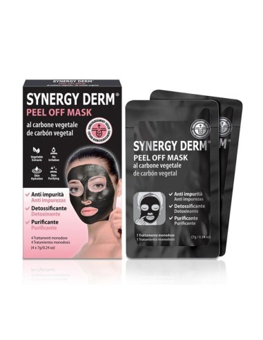 Synergy Derm Peel Off Mask 4 Trattamenti Monodose 7 G