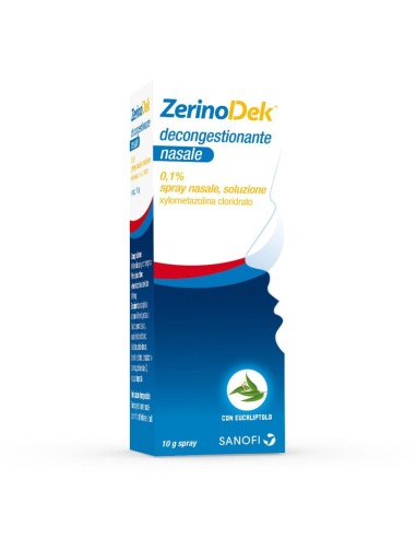 Zerinodek Decongestionante Nasale*spray Nasale 10 Ml 0,1%