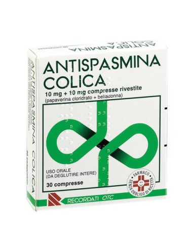 Antispasmina Colica*30 Cpr Riv 10 Mg + 10 Mg