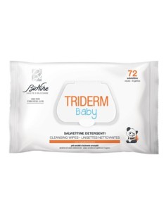 Triderm Baby Salviettine Detergenti 72 Pezzi