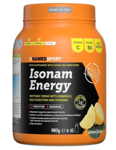 Isonam Energy Lemon Polvere 480 G