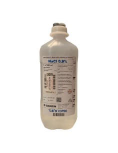Sodio Cloruro (b.braun)*1 Flacone Ev 500 Ml 0,9% Flacone Pe