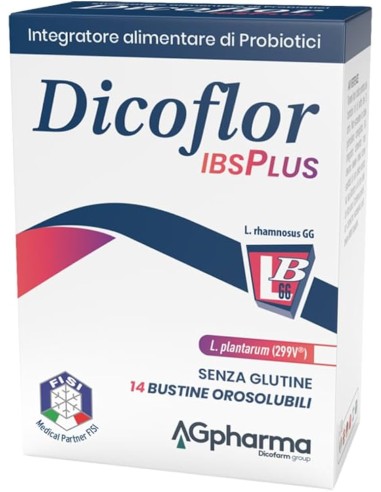 Dicoflor Plus 14 Bustine Orosolubili Da 1 G Neutro
