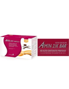 Promo pack Amin 21 k Vaniglia + Barrette al cioccolato
