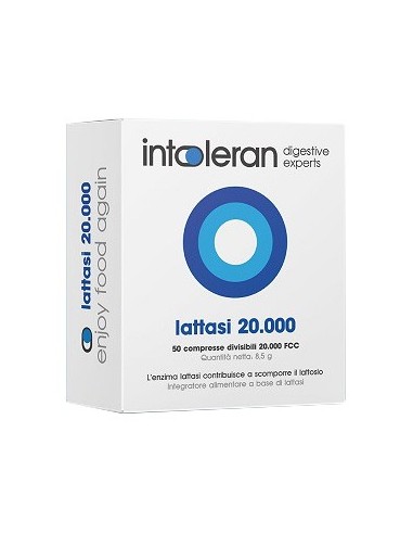 Intoleran Lattasi 20000 50 Compresse Divisibili