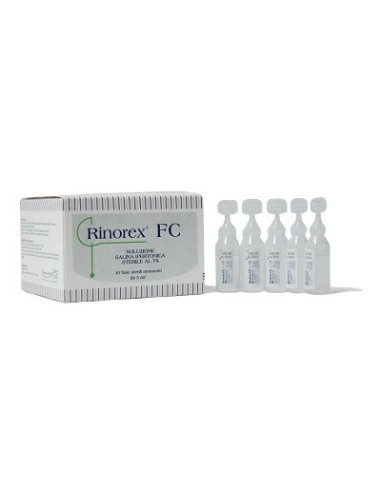 Rinorex Fc Soluzione Salina Ipertonica 7% 30 Fial Da 5 Ml
