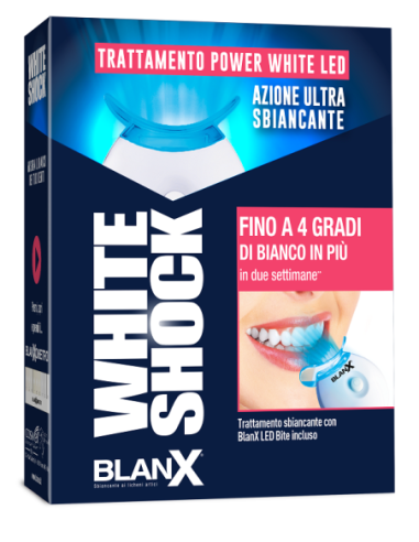 Blanx White Shock Trattamento Power White Gel 30 Ml Con Bite