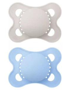 Mam Original 2-6 Mesi Silicone Doppio Maschio 1 Pezzo