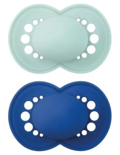 Mam Original 6+ Silicone Confezione Doppia Maschio