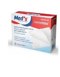 Garza Compressa Meds 12/8 36x40cm 12 Pezzi