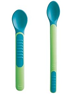 Mam Heat Sensitive Spoons&cover Neutro