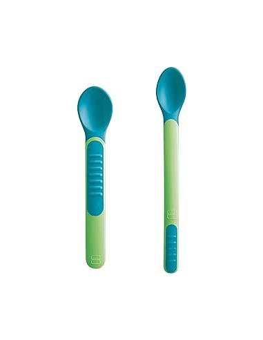 Mam Heat Sensitive Spoons&cover Neutro