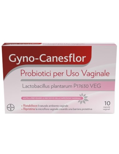 Gyno-canesflor 10 Capsule Vaginali