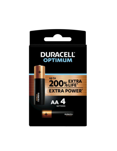 Duracell Optimum Aa B4 4 Pezzi