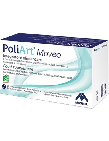 Poliart Moveo 20 Compresse Divisibili Non Rivestite