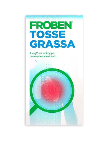 Froben Tosse Grassa*sciroppo 250 Ml 4 Mg/5 Ml