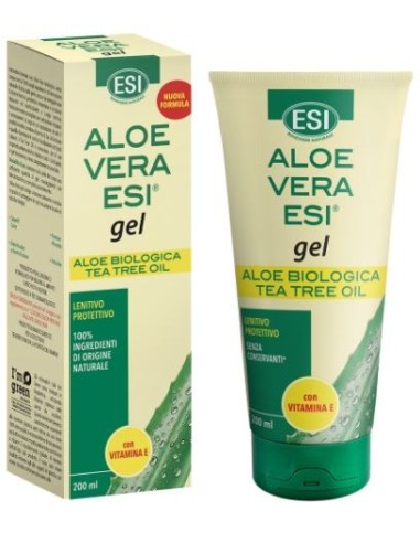 Esi Aloe Vera Gel Vitamina E + Tea Tree 200 Ml