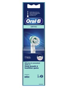 Oralb Ortho Od17 Testina Per Spazzolino Elettrico 2 Pezzi