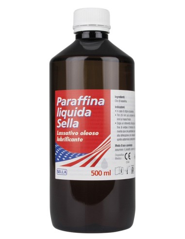 Paraffina Liquida Md Lassativo 500 Ml Sella