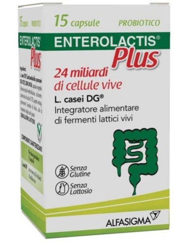 Enterolactis Plus 15 Capsule