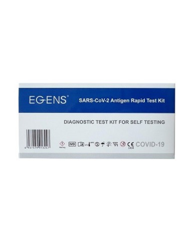 Test Antigenico Rapido Covid-19 Egens Autodiagnostico Determinazione Qualitativa Antigeni Sars-cov-2 In Tamponi Nasali Mediante