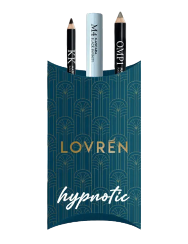 Lovren Kit Luxury Hypnotic 1 Mascara M4 + 1 Kajal Kk + 1 Matita Ombretto