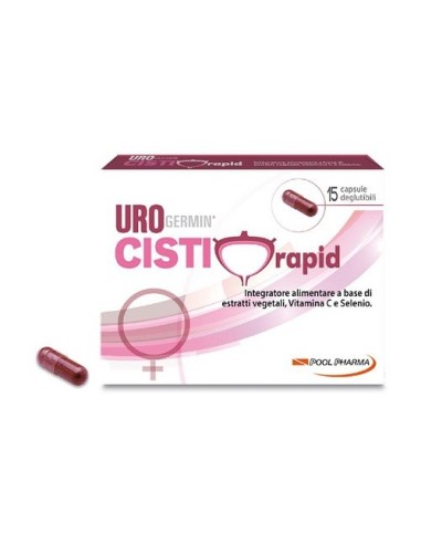 Urogermin Cisti Rapid 15 Capsule Deglutibili