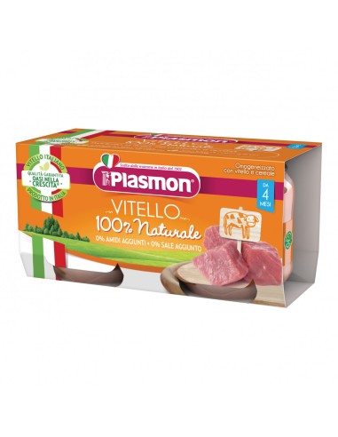 Plasmon Omogeneizzato Vitello 80 G X 2 Pezzi