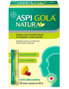 Aspi Gola Natura 16 Bustine Monodose Da 10 Ml