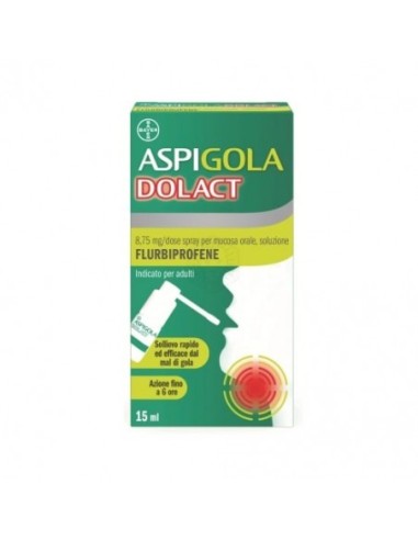 Aspigoladolact*spray Mucosa Orale 15 Ml 8,75 Mg/dose