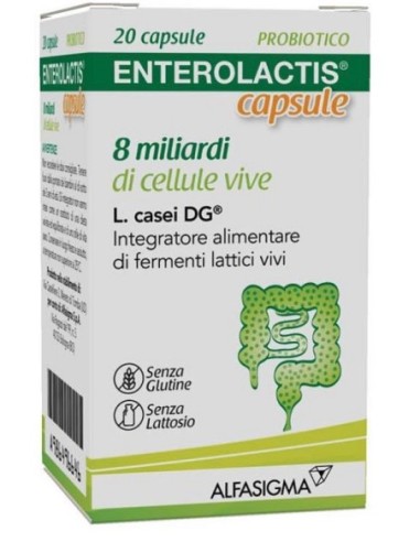 Enterolactis 20 Capsule 300 Mg