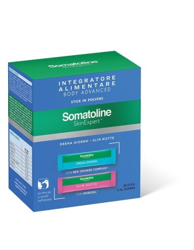 Somatoline Skin Expert Body Advanced 14 Stick Drena Giorno +14 Stick Slim Notte