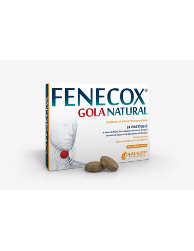 Fenecox Gola Natural Miele Limone 36 Pastiglie