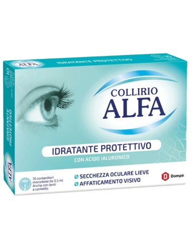 Collirio Alfa Idratante Protettivo 10 Flaconcini Monodose