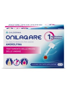 Onilaqare*smalto Unghie 1 Flacone 2,5 Ml 5% Con Tappo Applicatore