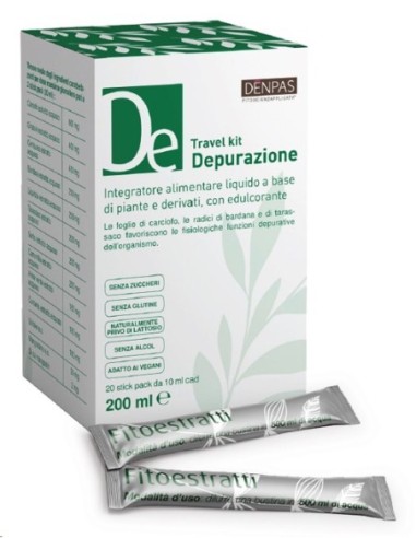 Depurazione Travel Kit 20 Stick Pack Da 10 Ml